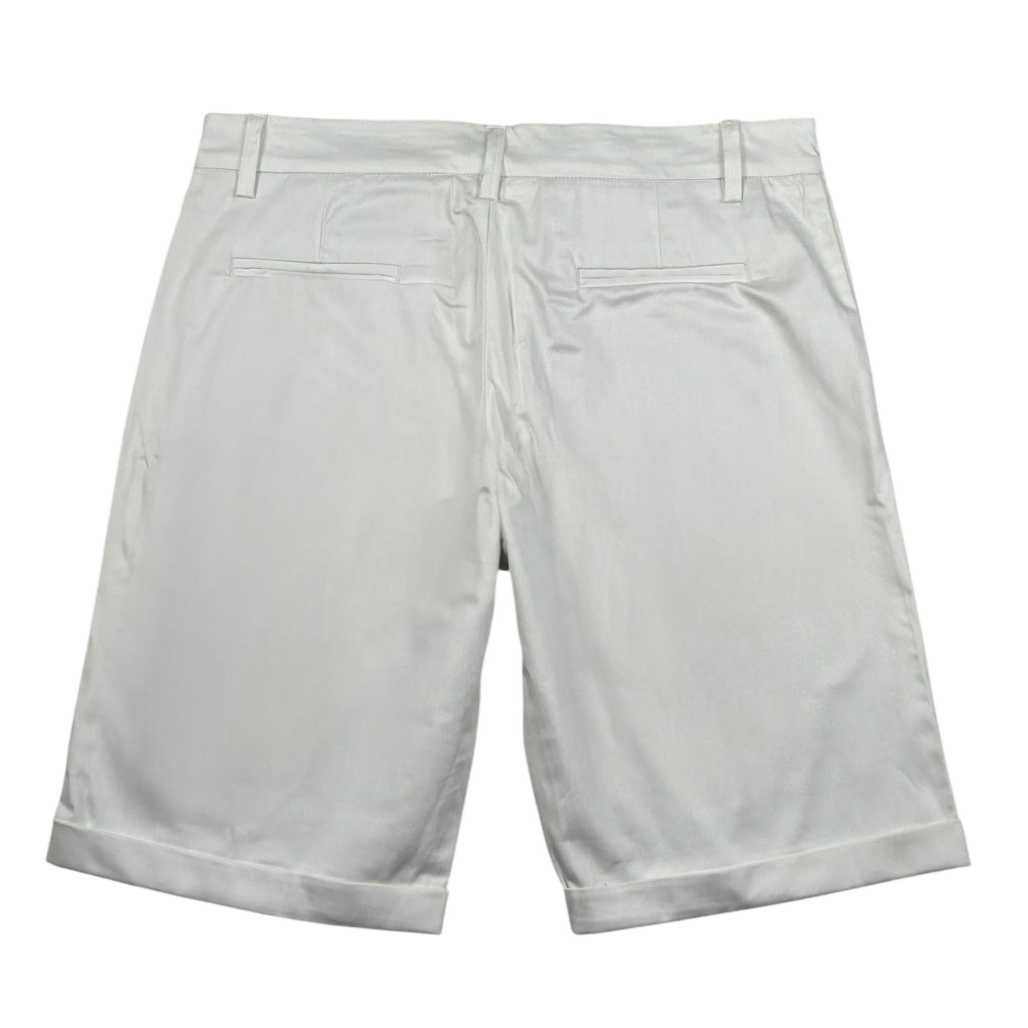 Siviglia Bermuda Tinta Unita con Tasche Americane per Bambino SVJSO17245 BIANCO SIVIGLIA 
