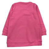 LIU JO maxi felpa tinta unita con brillantini Rosa per Bambina KF4024F0939 ROSA LIU JO 