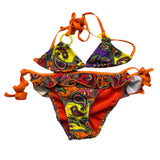 4Giveness Costume 2 Pezzi Triangolo-Mutandina Multifantasia Multicolor Per Bambina