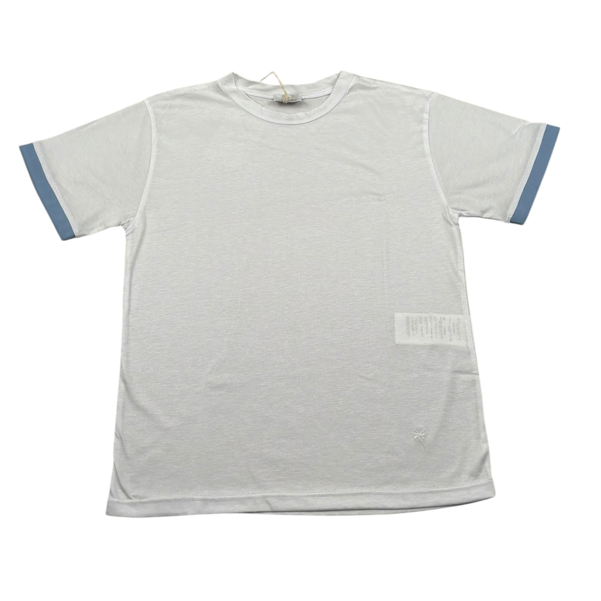 Manuel Ritz T-Shirt Girocollo tinta unita Bianco per Bambino MR2895XXX BIANCO MANUEL RITZ 
