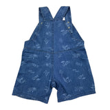 Chicco Salopette In Denim Tint Unita Blu Per Neonato