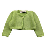 Gughelino Coprispalle Tinta Unita con Bottone per Neonata 932 VERDE GUGHELINO 