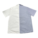 Patriot Camicia Mezza Manica Bicolore Bianco/Azzurro per Bambino CA001 BIANCO/AZZURRO PATRIOT 