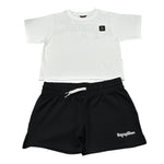 Refrigiwear Completo 2 Pezzi Bicolore T-Shirt-Bermuda per Bambina RG1470W25 BIANCO/NERO REFRIGIWEAR 