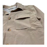 Trussardi Camicia Tinta Unita con Bottoni per Bambino TBP26122CA BEIGE TRUSSARDI 