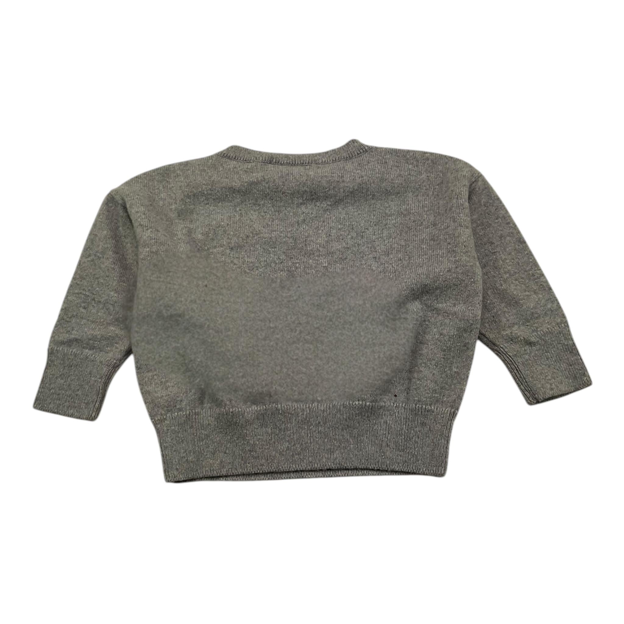 JURTA maglia tinta unita girocollo Grigio per Neonato NG402 GRIGIO JURTA 