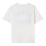Kenzo T.Shirt Girocollo Tinta Unita con Logo per Bambino K61163 BIANCO KENZO 
