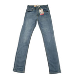 Levi'S Jeans tinta unita con Girovita Regolabile Blu per Bambino 9E2008X BLU LEVI'S 