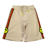 Barrow Kids Bermuda In Tuta Tinta Unita Con Stampa Beige Per Bambino