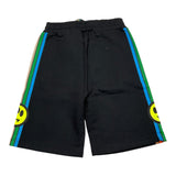 Barrow Kids Bermuda In Tuta Tinta Unita Con Stampa Nero Per Bambino