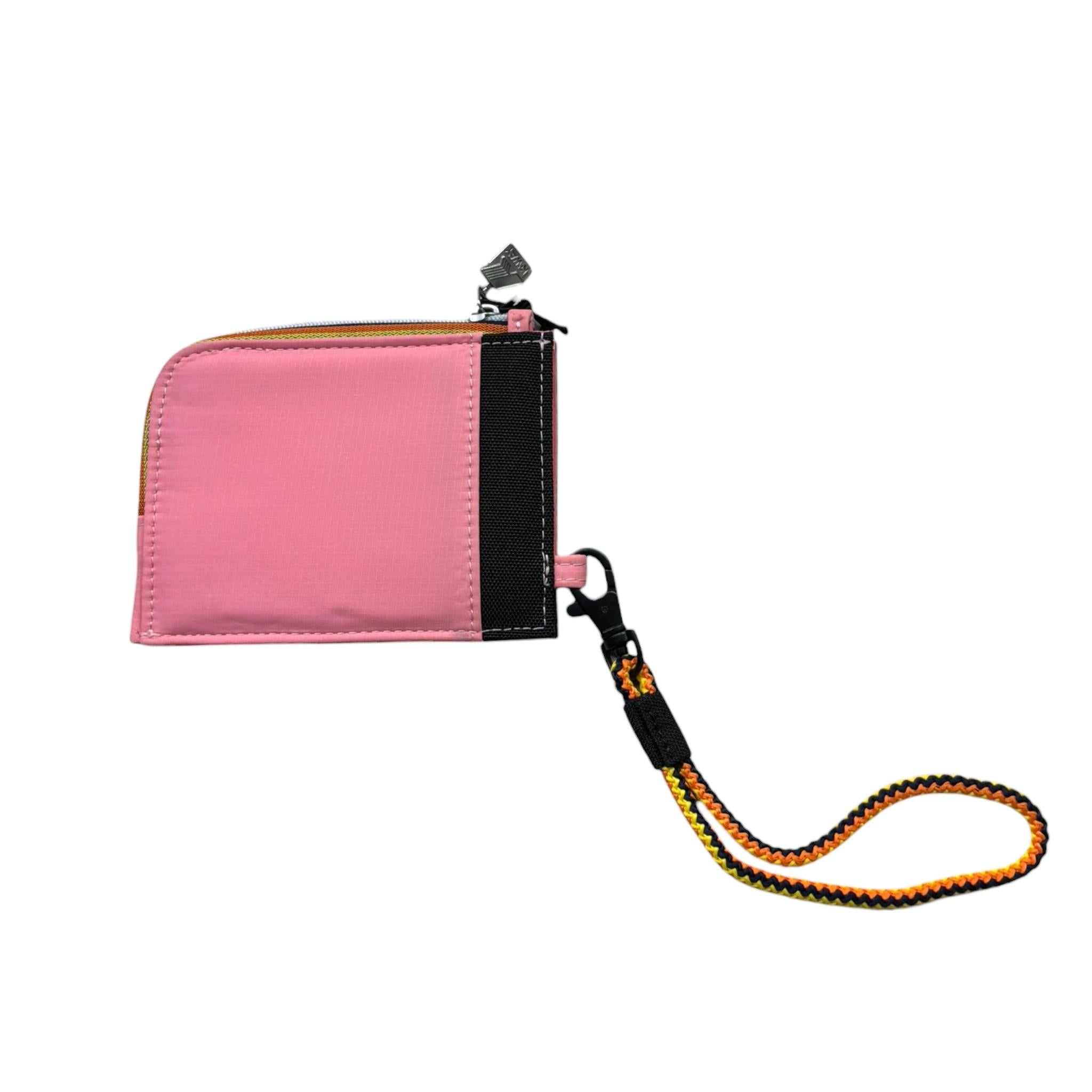 K-Way Portafoglio Tinta Unita con Logo per Bambina K6116MW ROSA K-WAY 