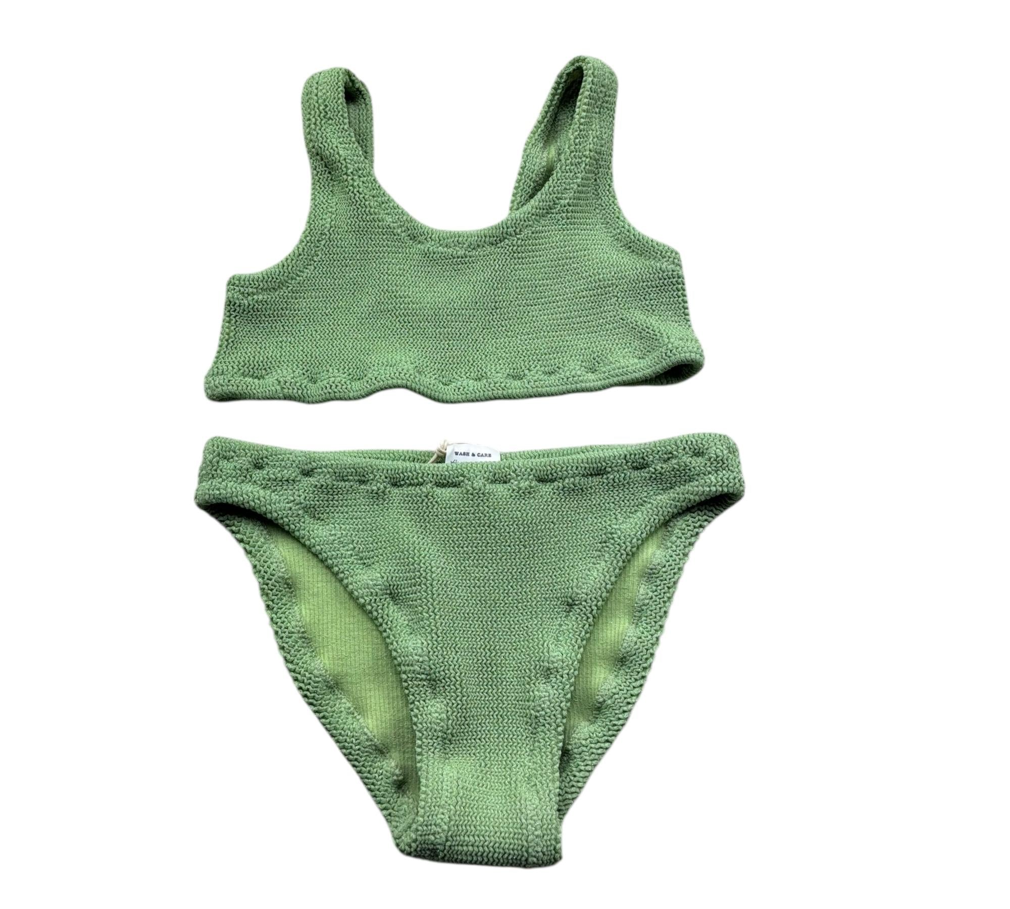 Saint Barth Costume 2 Pezzi Fascia-Mutandina per Bambina BAKER VERDE SAINT BARTH 