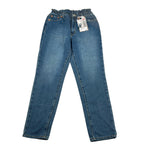 Levi'S Jeans tinta unita Cn Elstico In Vita Blu per Bambina 4EE361 BLU LEVI'S 