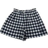 Max&Co. Short Tinta Unita con Fantasia Quadri per Bambina MX0127MX BIANCO/BLU MAX&Co. 