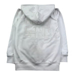 John Richmond Felpa con Zip E Cappuccio Tinta Unita per Bambino RGP26001FE BIANCO JOHN RICHMOND 