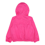 K-Way Giubbino Tinta Unita con Zip E Cappuccio per Bambina K81253W FRAGOLA K-WAY 