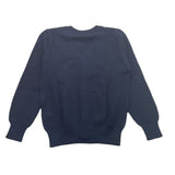 Cesare Paciotti Cardigan Tinta Unita Con Logo Blu Per Bambino