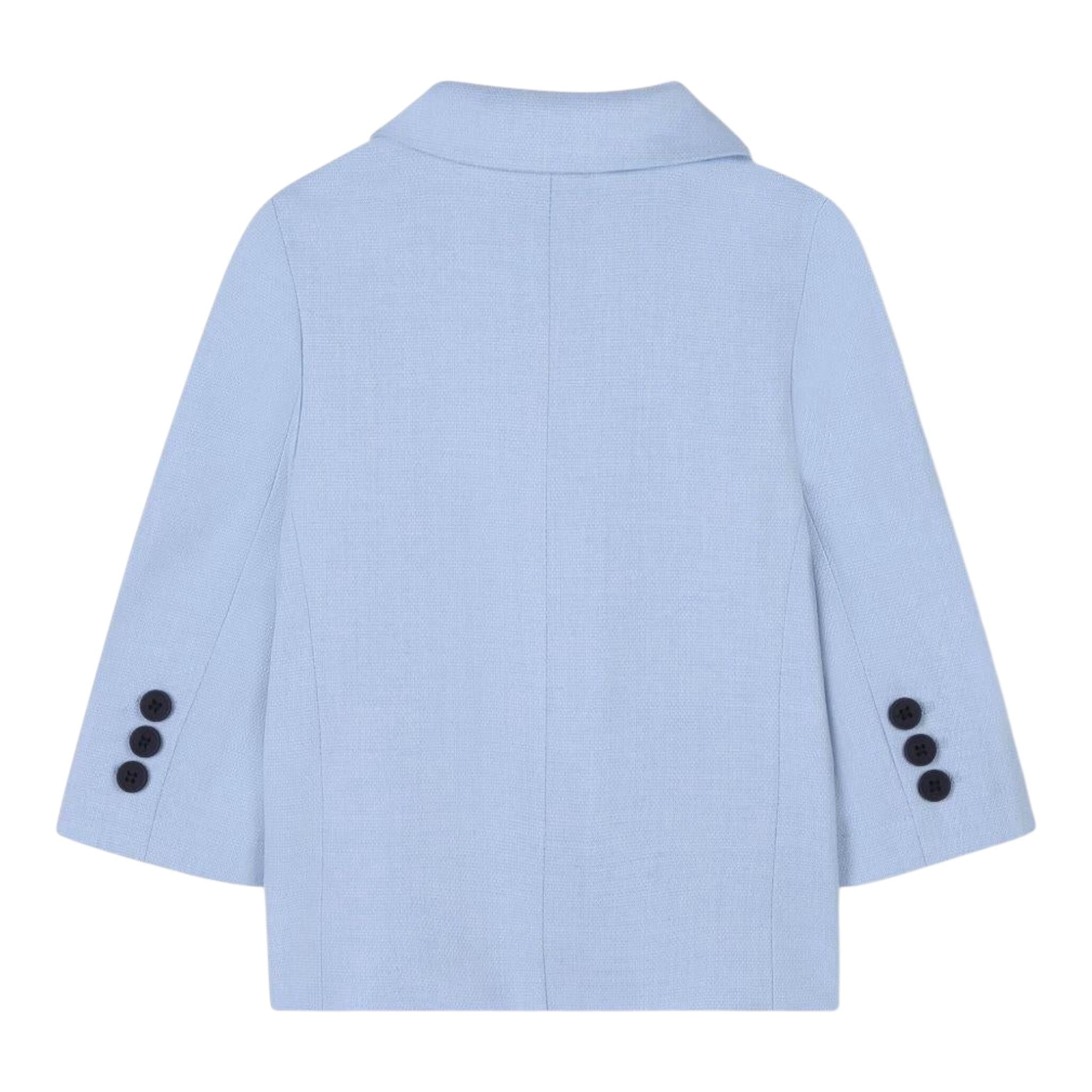 Boss Giacca Tinta Unita con Bottoni per Neonato J52117 AZZURRO BOSS 