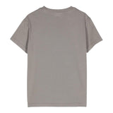 ASPESI t-shirt tinta unita girocollo con stampa Grigio per Bambino F24040TSM7038 GRIGIO ASPESI 