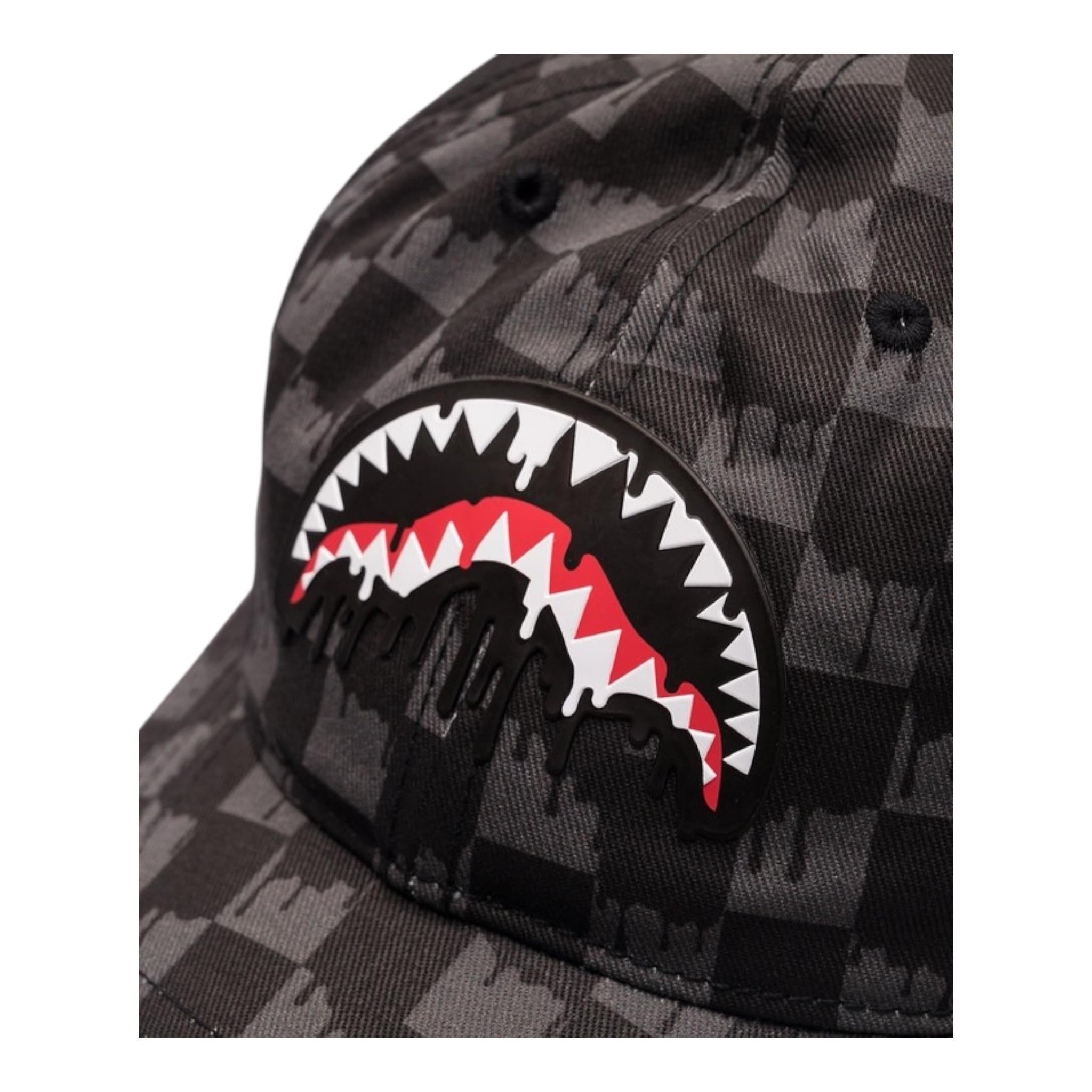 Sprayground Cappello Modello Berretto Tinta Unita con Fantasia per Bambino SP15015BRWN NERO SPRAYGROUND 