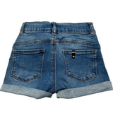 Liu Jo Short Tinta Unita In Denim per Bambina JA5068 BLU LIU JO 