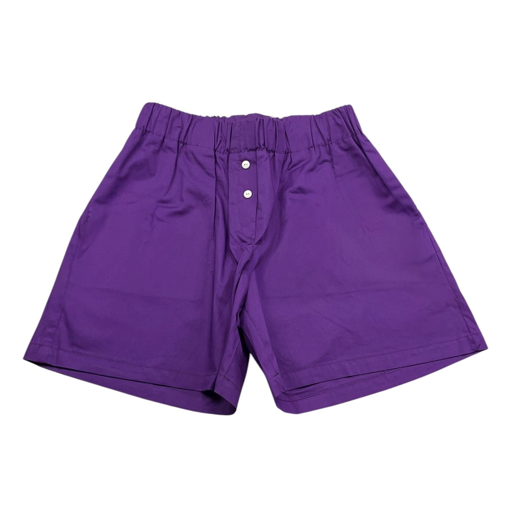 Hinnominate Short Tinta Unita con Elastico In Vita per Bambina 3646S00097 VIOLA HINNOMINATE 