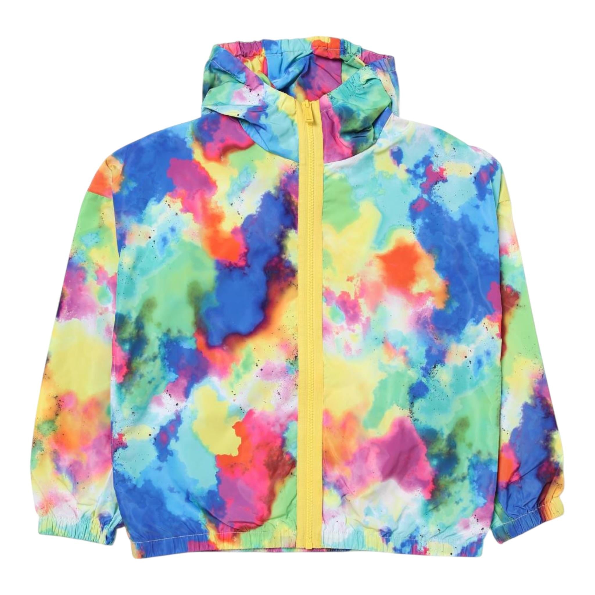 Dsquared2 Giubbino Multicolor con Zip E Cappuccio per Bambino DQ2226 MULTICOLOR DSQUARED2 