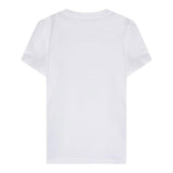 Guess T-Shirt Girocollo Tinta Unita con Logo per Neonata A5RI03K6YW4XX BIANCO GUESS 