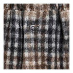 DOU DOU short tinta unita con fantasia a quadri Bianco per Bambina DV6B09 BIANCO DOU DOU 