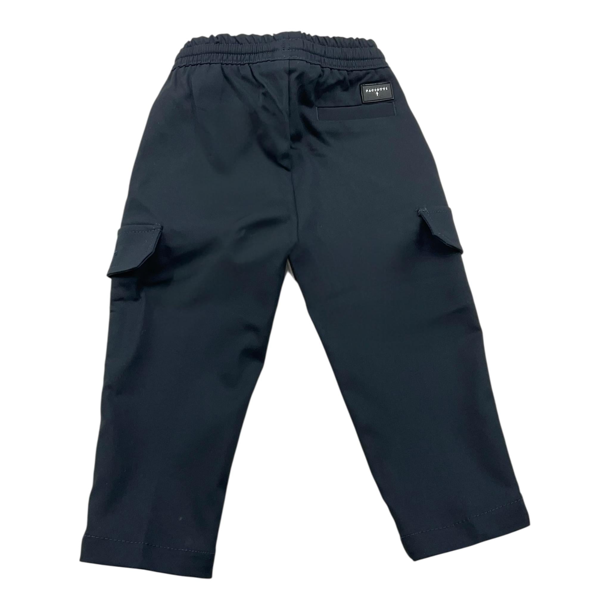 CESARE PACIOTTI pantalone tinta unita con elastico in vita Nero per Neonato PTP5350BN NERO CESARE PACIOTTI 