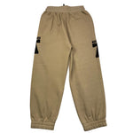 JOHN RICHMOND pantalone tuta tinta unita con stampa in contrasto Beige per Bambino RBA25117PA BEIGE JOHN RICHMOND 