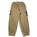 JOHN RICHMOND pantalone tuta tinta unita con stampa in contrasto Beige per Bambino RBA25117PA BEIGE JOHN RICHMOND 
