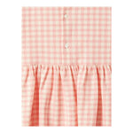 Il Gufo Abito Tinta Unita con Fantasia Quadri per Neonata P25VM779C3161 ROSA IL GUFO 