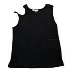 Hinnominate Canotta Tinta Unita con Logo per Bambina 3646M00078 NERO HINNOMINATE 