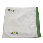 Lalalu' Coperta Tinta Unita con Applicazioni per Neonata E25COP16 BIANCO LALALU' 