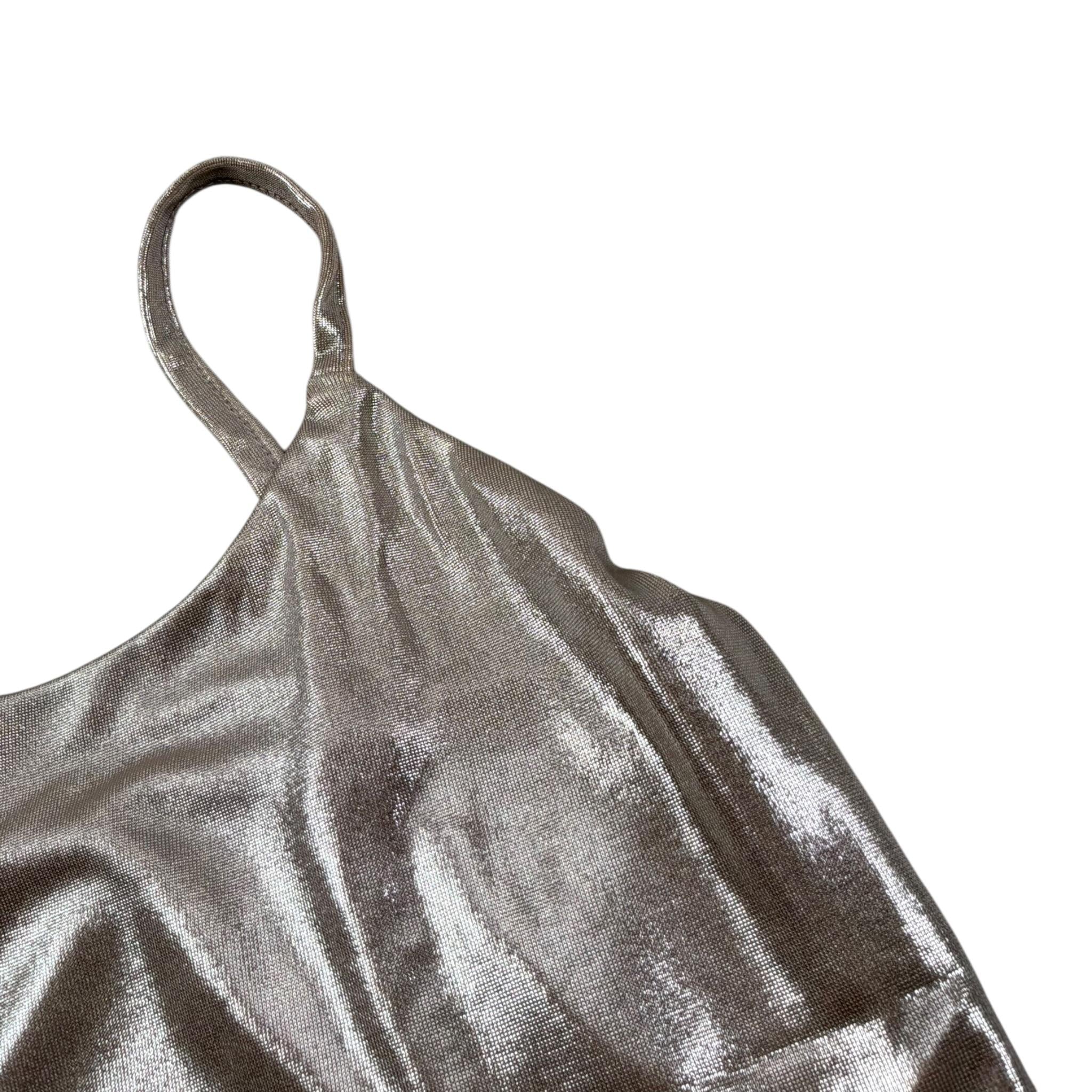 Lu Lu By Miss Grant Top tinta unita A Bretelle Oro per Bambina LL3473 ORO LU LU BY MISS GRANT 