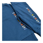 TRUSSARDI completo 2pz felpa-pantalone tinta unita Blu per Bambino TIA24121CFX BLU TRUSSARDI 