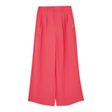 Liu Jo Pantalone Tinta Unita Moodello A Palazzo per Bambina GA5032XXX SALMONE LIU JO 