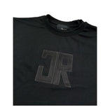 John Richmond T-Shirt Girocollo Tinta Unita con Logo per Bambino RBP26108TS NERO JOHN RICHMOND 