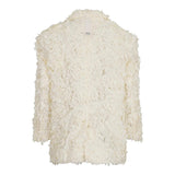 Dou Dou Giacca Tinta Unita con Applicazioni per Bambina DW2A34 BIANCO DOU DOU 