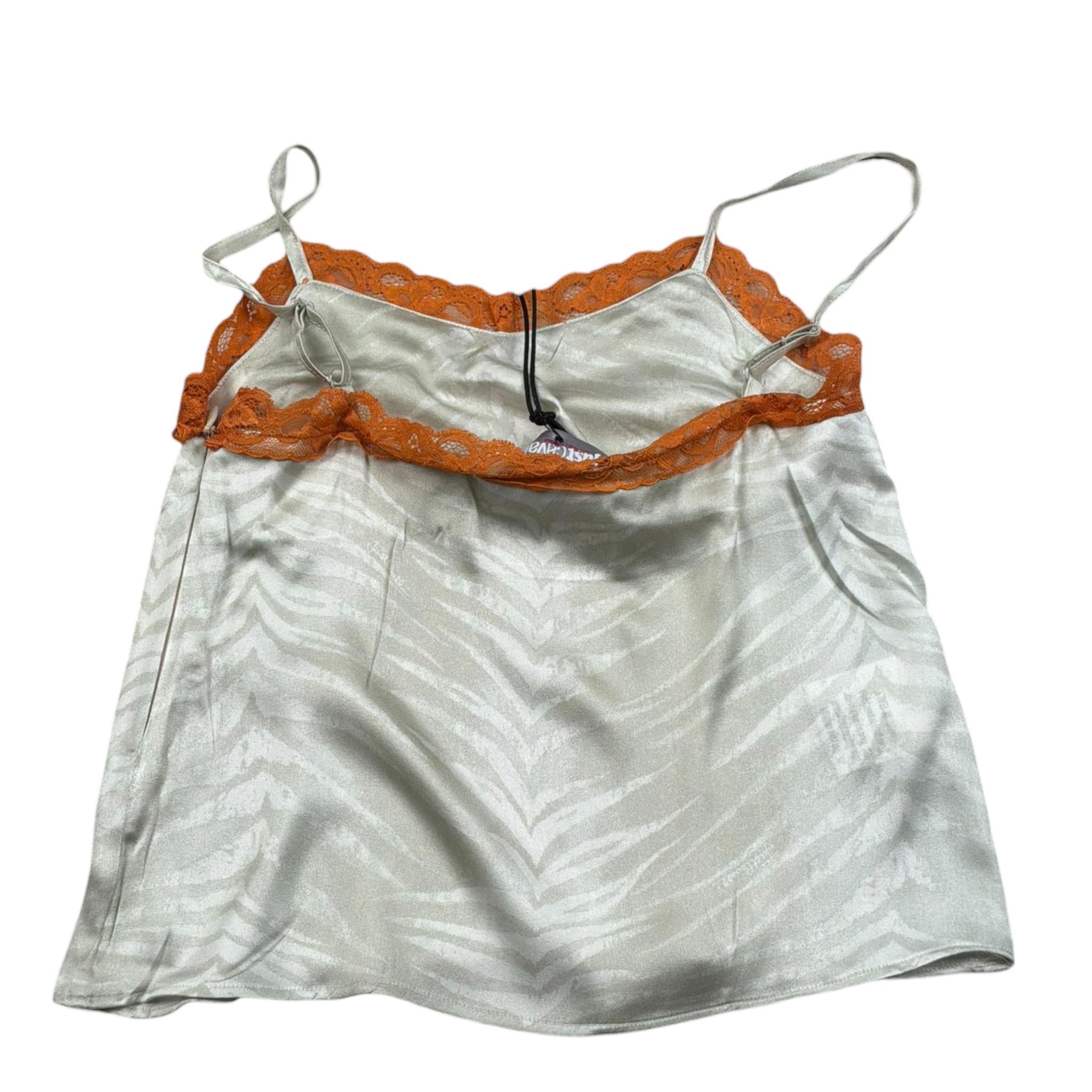 Just Cavalli Top Bicolore con Ricami per Bambina JGP26225TO SABBIA JUST CAVALLI 