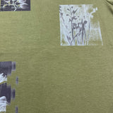 Cesare Paciotti T-Shirt Girocollo Tinta Unita con Stampa per Bambino TSP5152J VERDE CESARE PACIOTTI 