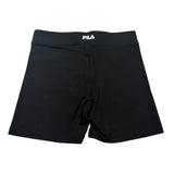Fila Short Tinta Unita con Logo per Bambina FAT0648 NERO FILA 