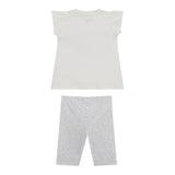 Guess Completo 2 Pezzi T-Shirt-Leggins per Neonata A5GG05K6YW4 BIANCO GUESS 