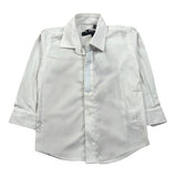 Manuell & Frank Camicia Manica Lunga Tinta Unita per Neonato MF3404N BIANCO MANUELL & FRANK 