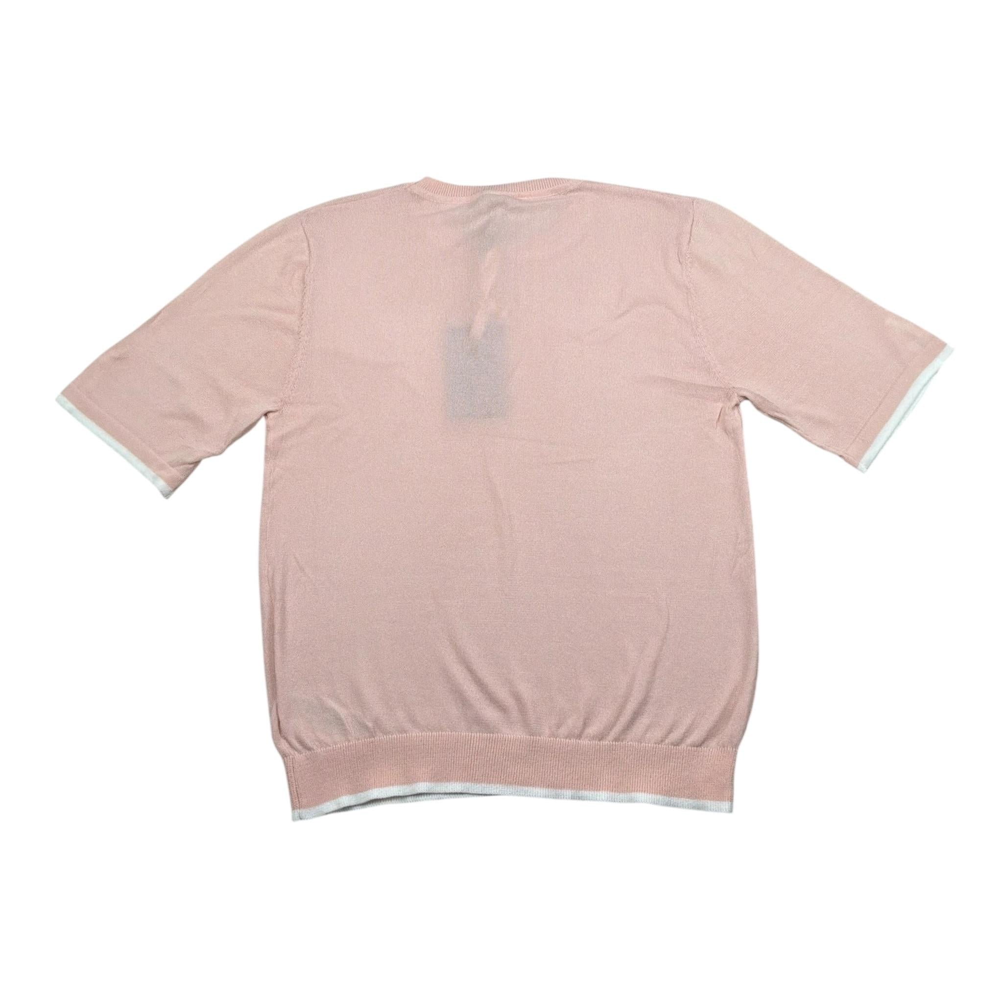 Jeckerson T-Shirt Girocollo Tinta Unita per Bambina MG2754 ROSA JECKERSON 