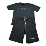 John Richmond Completo 2 Pezzi T-Shirt-Bermuda per Bambino RBP26018CJ NERO JOHN RICHMOND 