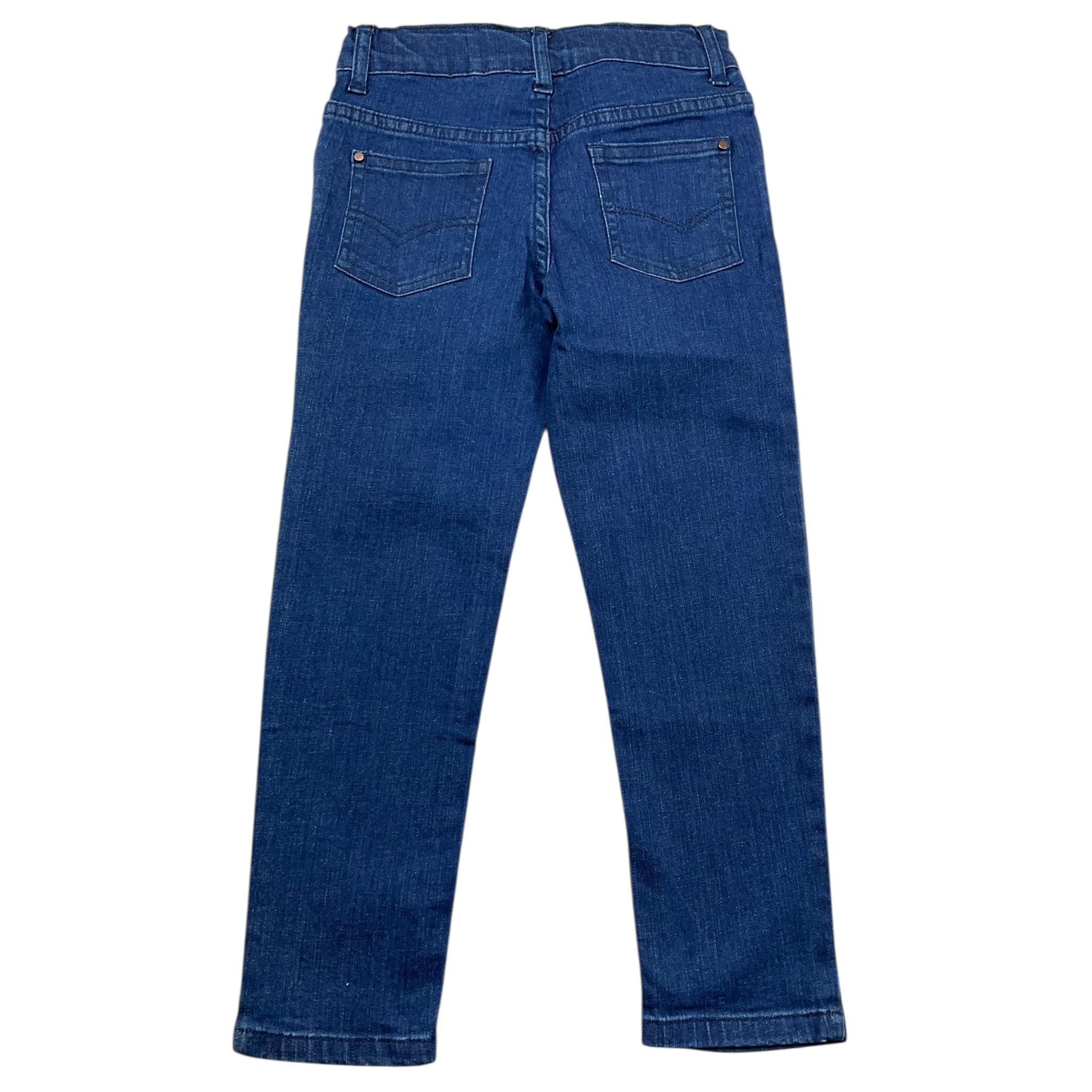CARRE'MENT BEAU jeans tinta unita con girovita regolabile Blu per Neonato Y04162 BLU CARRE'MENT BEAU 