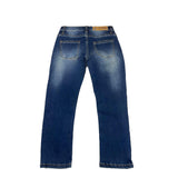 Daniele Alessandrini Jeans Tinta Unita con Girovita Regolabile Blu per Bambino