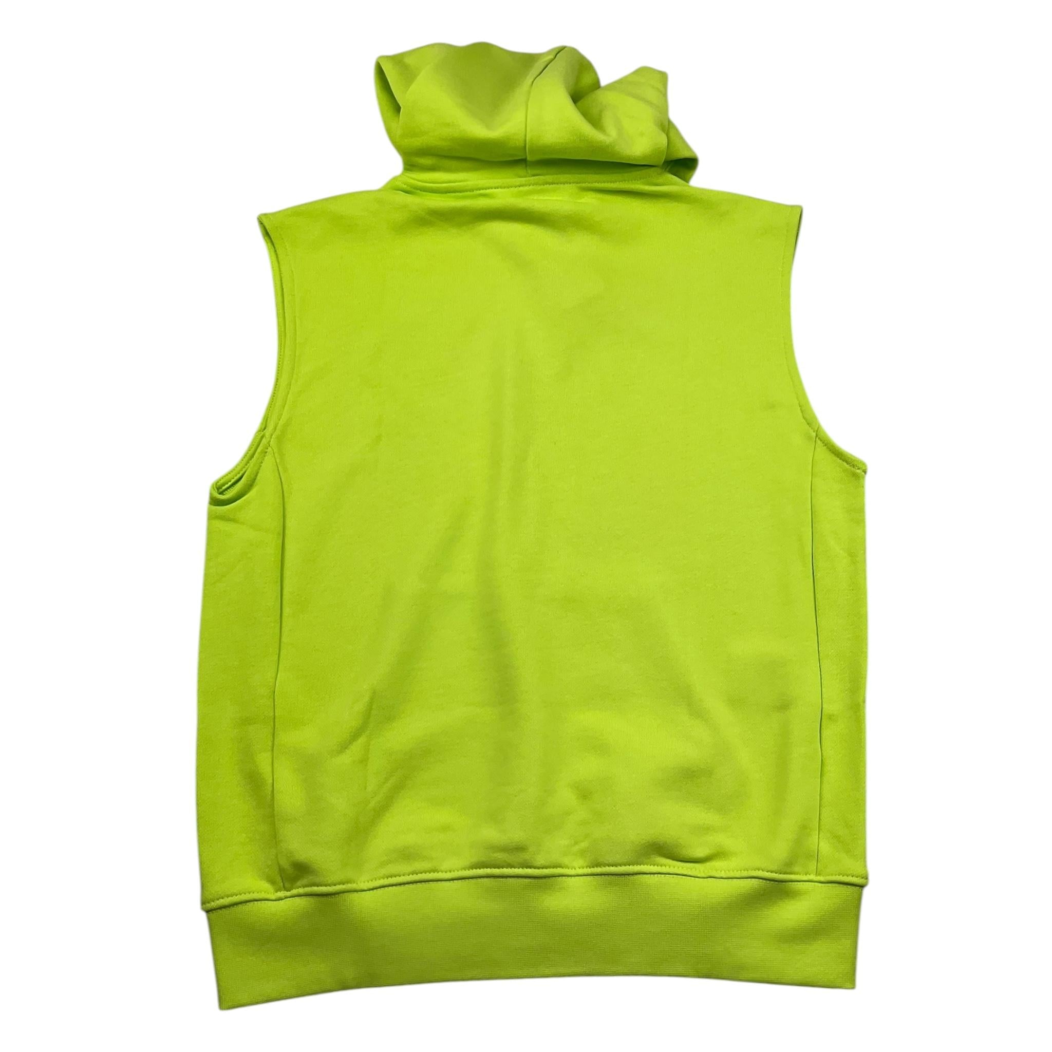 Disclaimer Felpa Smanicata Tinta Unita con Cappuccio per Bambino 25EDK58428 VERDE DISCLAIMER 